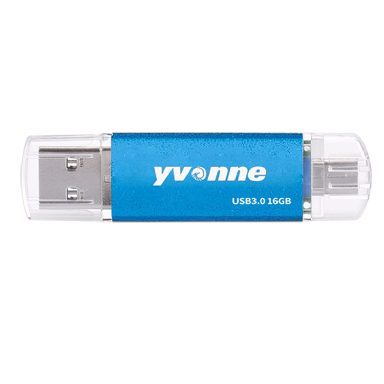 Yvonne YT601-3 USB 3.0 USB + Micro OTG USB Flash Drives U Disk, Capacity:16GB(Blue)
Yvonne YT601-3 USB 3.0 USB + Micro OTG USB Flash Drives U Disk, Capacity:16GB(Blue)
