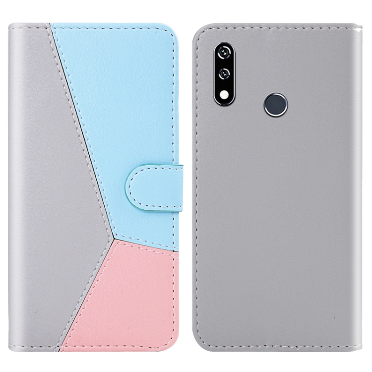 For LG W10 Tricolor Stitching Horizontal Flip TPU + PU Leather Case with Holder & Card Slots & Wallet(Grey)
For LG W10 Tricolor Stitching Horizontal Flip TPU + PU Leather Case with Holder & Card Slots & Wallet(Grey)