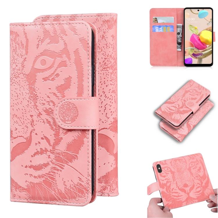 For LG K42 Tiger Embossing Pattern Horizontal Flip Leather Case with Holder & Card Slots & Wallet(Pink)
For LG K42 Tiger Embossing Pattern Horizontal Flip Leather Case with Holder & Card Slots & Wallet(Pink)