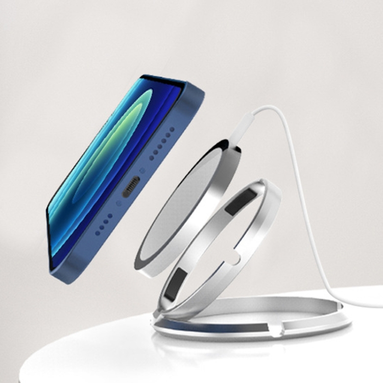 Double Ring Aluminum Alloy MagSafe Magnetic Charger Bracket for iPhone 12 All Series
Double Ring Aluminum Alloy MagSafe Magnetic Charger Bracket for iPhone 12 All Series