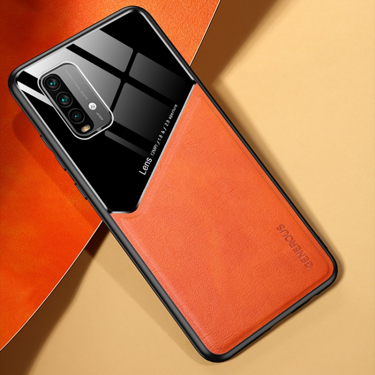 For Xiaomi Redmi Note 9 4G All-inclusive Leather + Organic Glass Protective Case with Metal Iron Sheet(Yellow)
For Xiaomi Redmi Note 9 4G All-inclusive Leather + Organic Glass Protective Case with Metal Iron Sheet(Yellow)