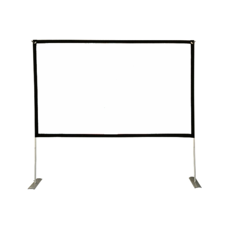 Portable Outdoor Folding Polyester Projector Film Curtain with Bracket, Size: 120 inch
Portable Outdoor Folding Polyester Projector Film Curtain with Bracket, Size: 120 inch
