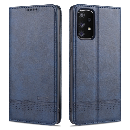 For Samsung Galaxy A52 5G / 4G AZNS Magnetic Calf Texture Horizontal Flip Leather Case with Card Slots & Holder & Wallet(Dark Blue)
For Samsung Galaxy A52 5G / 4G AZNS Magnetic Calf Texture Horizontal Flip Leather Case with Card Slots & Holder & Wallet(Dark Blue)