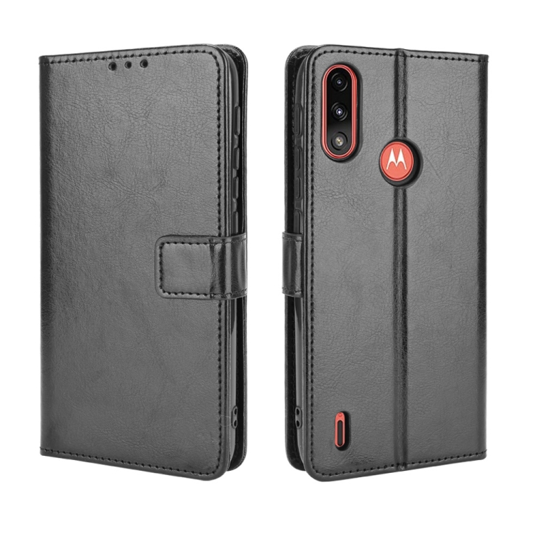 For Motorola Moto E7 Power Retro Crazy Horse Texture Horizontal Flip Leather Case with Holder & Card Slots & Lanyard(Black)
For Motorola Moto E7 Power Retro Crazy Horse Texture Horizontal Flip Leather Case with Holder & Card Slots & Lanyard(Black)