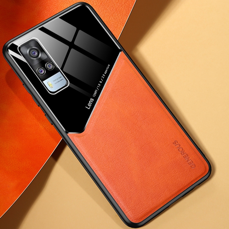 For vivo Y51 (2020 Indian Version) All-inclusive Leather + Organic Glass Protective Case with Metal Iron Sheet (Yellow)
For vivo Y51 (2020 Indian Version) All-inclusive Leather + Organic Glass Protective Case with Metal Iron Sheet (Yellow)