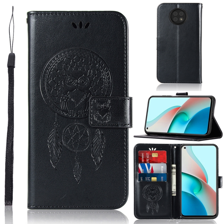For Xiaomi Redmi Note 9 5G Wind Chime Owl Embossing Pattern Horizontal Flip Leather Case with Holder & Card Slots & Wallet(Black)
For Xiaomi Redmi Note 9 5G Wind Chime Owl Embossing Pattern Horizontal Flip Leather Case with Holder & Card Slots & Wallet(Black)