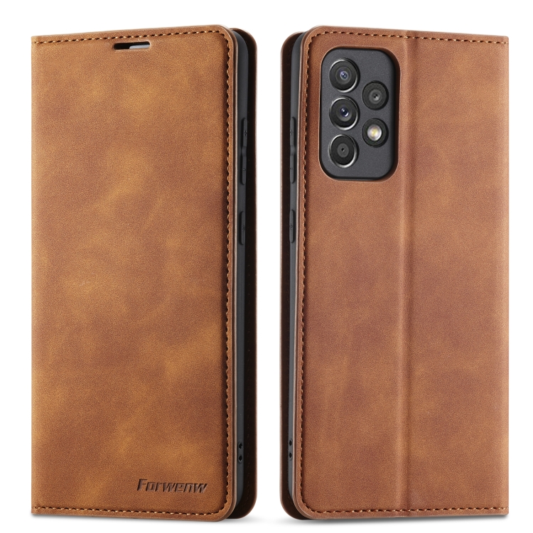 For Samsung Galaxy A72 5G / 4G Forwenw Dream Series Oil Edge Strong Magnetism Horizontal Flip Leather Case with Holder & Card Slots & Wallet & Photo Frame(Brown)
For Samsung Galaxy A72 5G / 4G Forwenw Dream Series Oil Edge Strong Magnetism Horizontal Flip Leather Case with Holder & Card Slots & Wallet & Photo Frame(Brown)