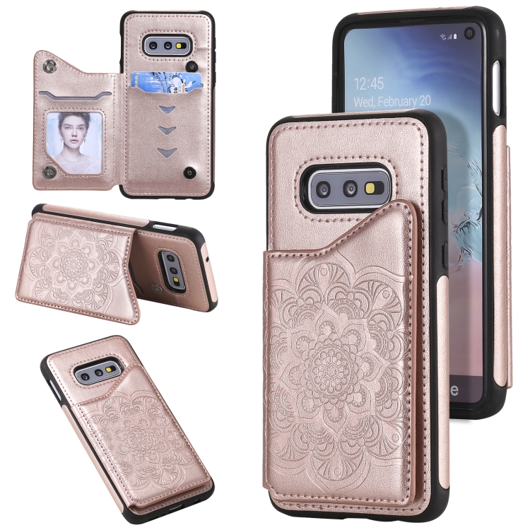 For Samsung Galaxy S10e Flower Embossing Pattern Shockproof Protective Case with Holder & Card Slots & Photo Frame(Rose Gold)
For Samsung Galaxy S10e Flower Embossing Pattern Shockproof Protective Case with Holder & Card Slots & Photo Frame(Rose Gold)