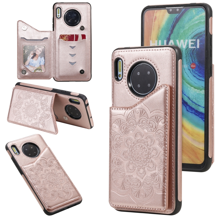 For Huawei Mate 30 Flower Embossing Pattern Shockproof Protective Case with Holder & Card Slots & Photo Frame(Rose Gold)
For Huawei Mate 30 Flower Embossing Pattern Shockproof Protective Case with Holder & Card Slots & Photo Frame(Rose Gold)
