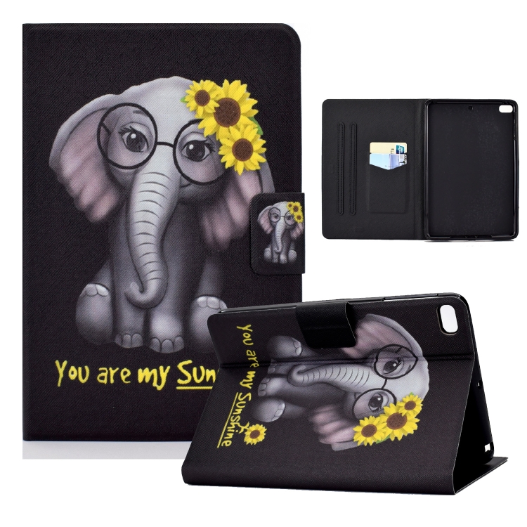Electric Pressed TPU Colored Drawing Horizontal Flip Leather Case with Holder & Pen Slot For iPad mini 4 / mini 3 / mini 2 / mini(Flower Elephant)
Electric Pressed TPU Colored Drawing Horizontal Flip Leather Case with Holder & Pen Slot For iPad mini 4 / mini 3 / mini 2 / mini(Flower Elephant)