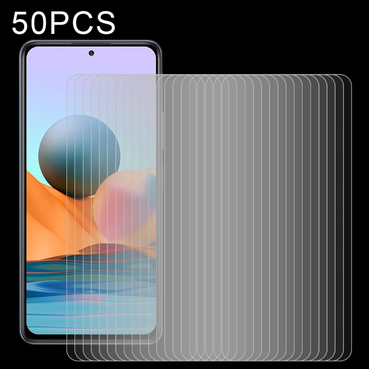 For Xiaomi Redmi Note 10 Pro / 10 Pro Max 50 PCS 0.26mm 9H 2.5D Tempered Glass Film
For Xiaomi Redmi Note 10 Pro / 10 Pro Max 50 PCS 0.26mm 9H 2.5D Tempered Glass Film