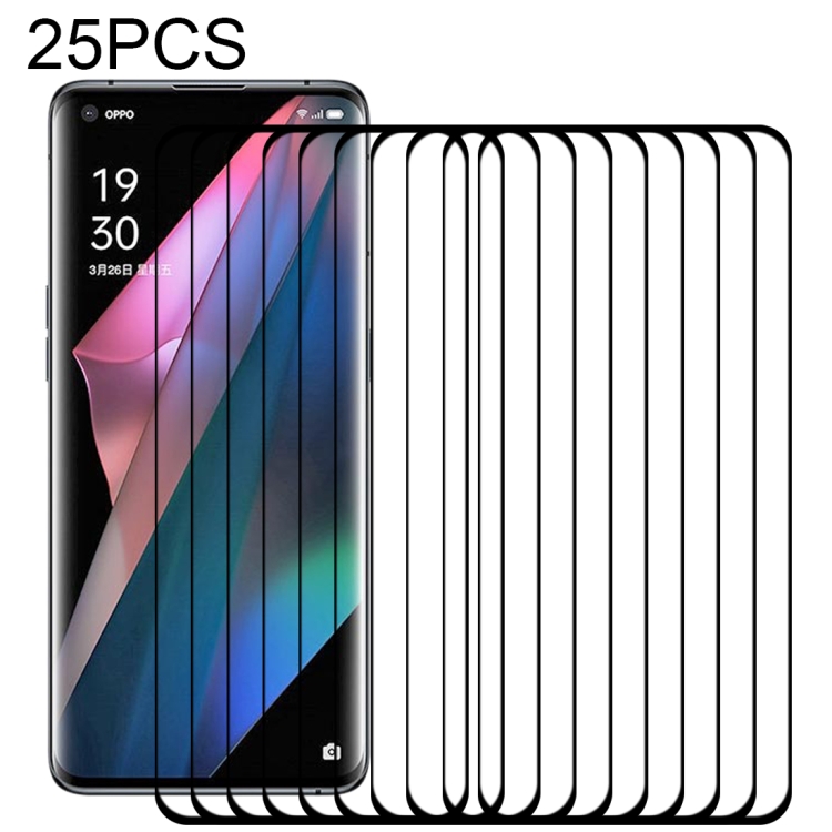 For OPPO Find X3 Pro 25 PCS 3D Curved Edge Full Screen Tempered Glass Film(Black)
For OPPO Find X3 Pro 25 PCS 3D Curved Edge Full Screen Tempered Glass Film(Black)