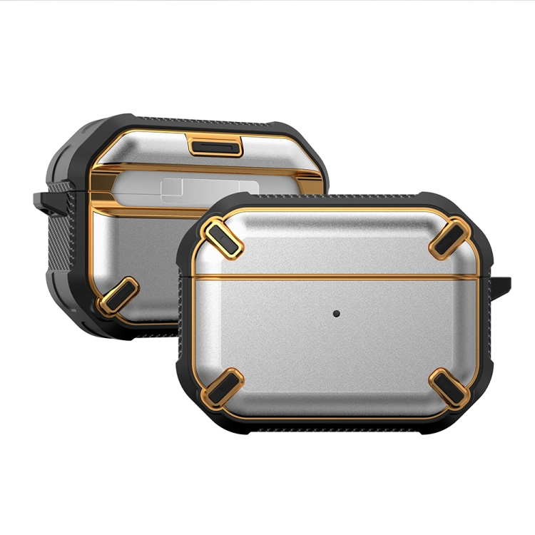Wireless Earphones Shockproof Ares Hardware TPU Protective Case For AirPods Pro(Silver)
Wireless Earphones Shockproof Ares Hardware TPU Protective Case For AirPods Pro(Silver)