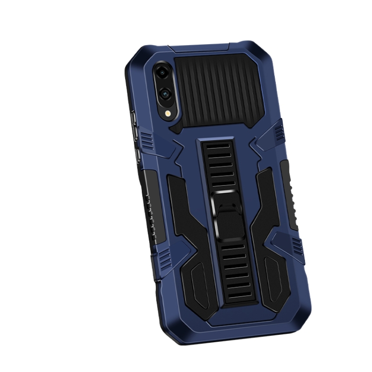 For Samsung Galaxy A02 / M02 Vanguard Warrior All Inclusive Double-color Shockproof TPU + PC Protective Case with Holder(Blue)
For Samsung Galaxy A02 / M02 Vanguard Warrior All Inclusive Double-color Shockproof TPU + PC Protective Case with Holder(Blue)
