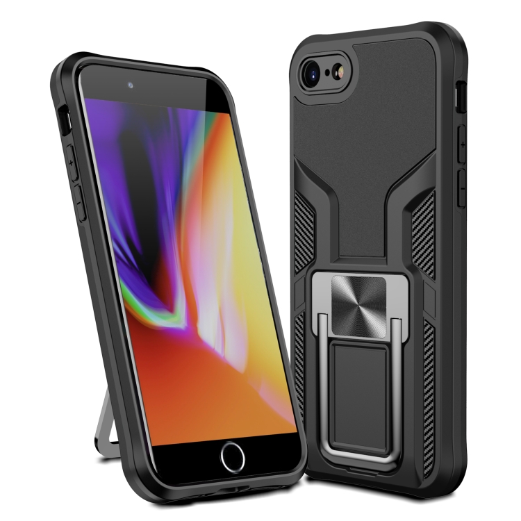Armor 2 in 1 PC + TPU Magnetic Shockproof Case with Foldable Holder For iPhone 7 / 8(Black)
Armor 2 in 1 PC + TPU Magnetic Shockproof Case with Foldable Holder For iPhone 7 / 8(Black)