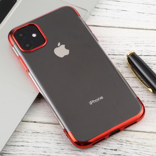 For iPhone 11 Transparent TPU Anti-Drop And Waterproof Mobile Phone Protective Case(Red)
For iPhone 11 Transparent TPU Anti-Drop And Waterproof Mobile Phone Protective Case(Red)