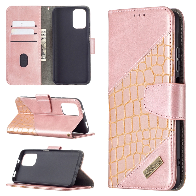 For Xiaomi Redmi Note 10 4G /Note 10s Matching Color Crocodile Texture Horizontal Flip PU Leather Case with Wallet & Holder & Card Slots(Rose Gold)
For Xiaomi Redmi Note 10 4G /Note 10s Matching Color Crocodile Texture Horizontal Flip PU Leather Case with Wallet & Holder & Card Slots(Rose Gold)