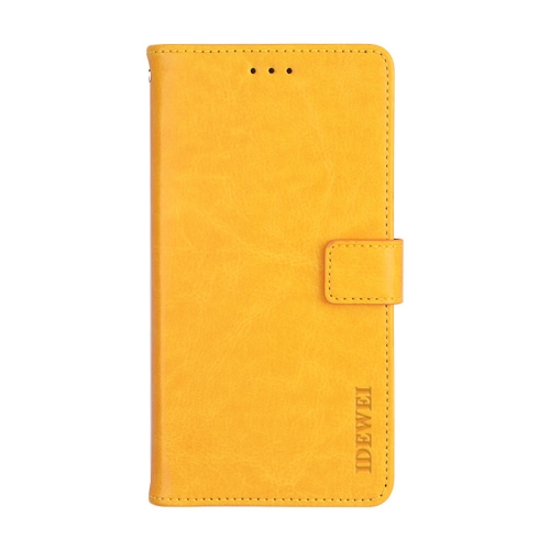For OPPO Realme GT 5G idewei Crazy Horse Texture Horizontal Flip Leather Case with Holder & Card Slots & Wallet(Yellow)
For OPPO Realme GT 5G idewei Crazy Horse Texture Horizontal Flip Leather Case with Holder & Card Slots & Wallet(Yellow)