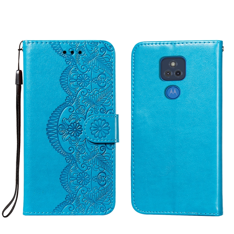 For Motorola Moto G Play (2021) Flower Vine Embossing Pattern Horizontal Flip Leather Case with Card Slot & Holder & Wallet & Lanyard(Blue)
For Motorola Moto G Play (2021) Flower Vine Embossing Pattern Horizontal Flip Leather Case with Card Slot & Holder & Wallet & Lanyard(Blue)