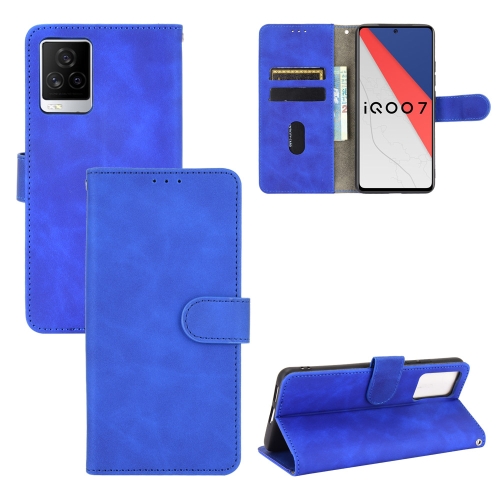 For vivo iQOO 7 Solid Color Skin Feel Magnetic Buckle Horizontal Flip Calf Texture PU Leather Case with Holder & Card Slots & Wallet(Blue)
For vivo iQOO 7 Solid Color Skin Feel Magnetic Buckle Horizontal Flip Calf Texture PU Leather Case with Holder & Card Slots & Wallet(Blue)