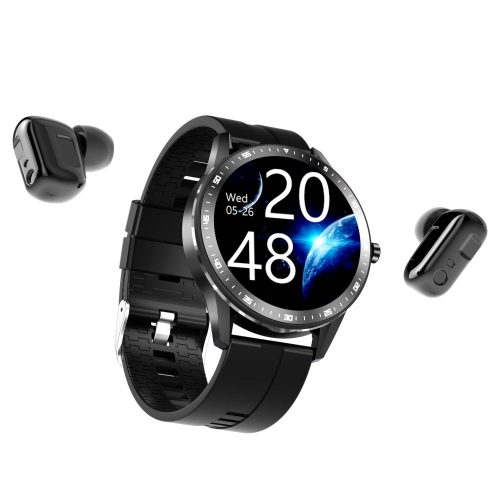 X6 1.28 inch Touch Screen IP67 Waterproof Smart Earphone Watch, Support Heart Rate Monitoring / Sleep Monitoring / Bluetooth Call(Black)
X6 1.28 inch Touch Screen IP67 Waterproof Smart Earphone Watch, Support Heart Rate Monitoring / Sleep Monitoring / Bluetooth Call(Black)