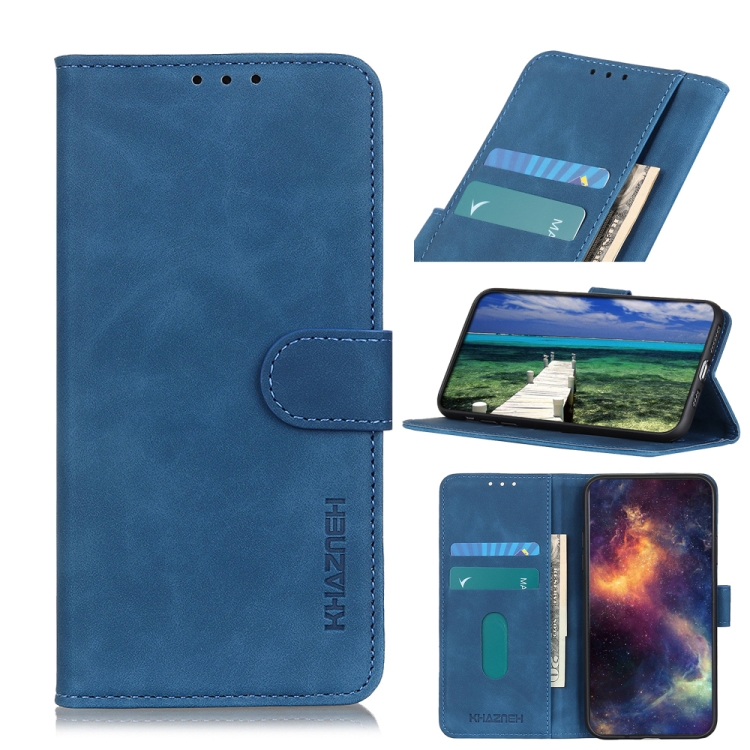For Xiaomi Mi 11 Ultra KHAZNEH Retro Texture PU + TPU Horizontal Flip Leather Case with Holder & Card Slots & Wallet(Blue)
For Xiaomi Mi 11 Ultra KHAZNEH Retro Texture PU + TPU Horizontal Flip Leather Case with Holder & Card Slots & Wallet(Blue)