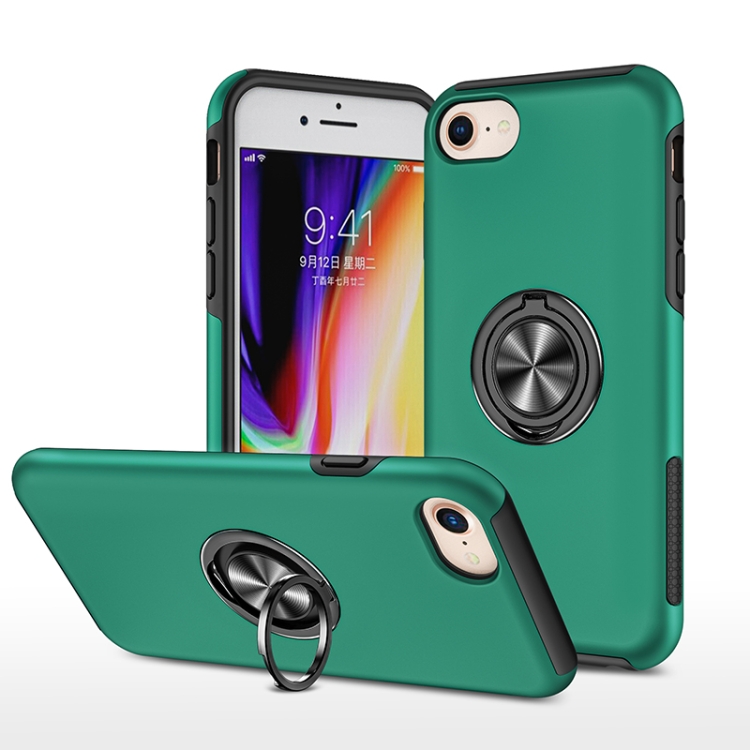 PC + TPU Shockproof Magnetic Protective Case with Invisible Ring Holder For iPhone SE 2020 / 8 / 7(Dark Green)
PC + TPU Shockproof Magnetic Protective Case with Invisible Ring Holder For iPhone SE 2020 / 8 / 7(Dark Green)