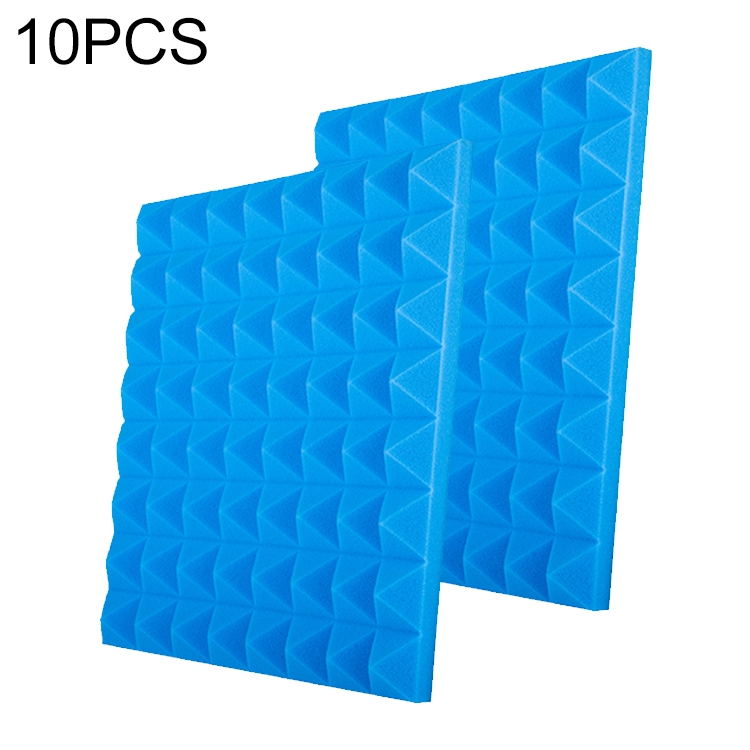 10 PCS Pyramid Style Recording Studio Drum Video Room Sound Insulation Board Silencer Cotton(Blue)
10 PCS Pyramid Style Recording Studio Drum Video Room Sound Insulation Board Silencer Cotton(Blue)
