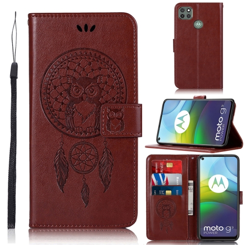 For Motorola Moto G9 Power Wind Chime Owl Embossing Pattern Horizontal Flip Leather Case with Holder & Card Slots & Wallet(Brown)
For Motorola Moto G9 Power Wind Chime Owl Embossing Pattern Horizontal Flip Leather Case with Holder & Card Slots & Wallet(Brown)