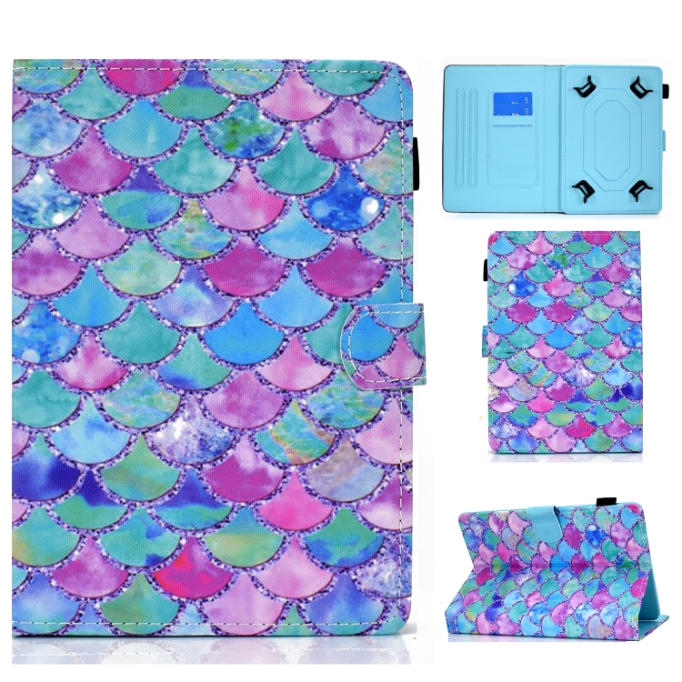 Painted Pattern TPU Horizontal Flip Leather Protective Case For Universal 10 inch(Color Fish Scales)
Painted Pattern TPU Horizontal Flip Leather Protective Case For Universal 10 inch(Color Fish Scales)