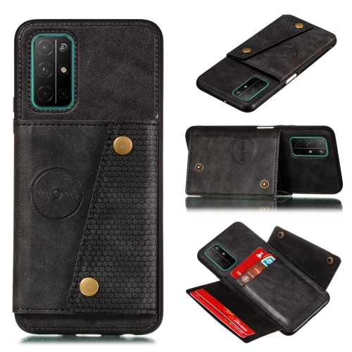For Samsung Galaxy A32 5G Double Buckle PU + TPU Shockproof Magnetic Protective Case with Card Slots & Holder(Black)
For Samsung Galaxy A32 5G Double Buckle PU + TPU Shockproof Magnetic Protective Case with Card Slots & Holder(Black)