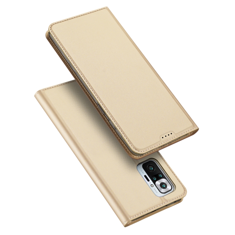 For Xiaomi Redmi Note 10 Pro DUX DUCIS Skin Pro Series Horizontal Flip PU + TPU Leather Case with Holder & Card Slots(Gold)
For Xiaomi Redmi Note 10 Pro DUX DUCIS Skin Pro Series Horizontal Flip PU + TPU Leather Case with Holder & Card Slots(Gold)