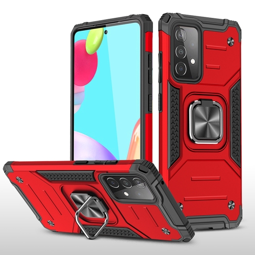For Samsung Galaxy A52 5G / 4G Magnetic Armor Shockproof TPU + PC Case with Metal Ring Holder(Red)
For Samsung Galaxy A52 5G / 4G Magnetic Armor Shockproof TPU + PC Case with Metal Ring Holder(Red)