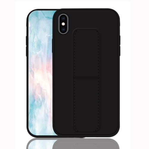 For iPhone XS Shockproof PC + TPU Protective Case with Wristband & Holder(Black)
For iPhone XS Shockproof PC + TPU Protective Case with Wristband & Holder(Black)