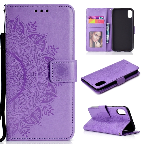 For Xiaomi Redmi 9A Totem Flower Embossed Horizontal Flip TPU + PU Leather Case with Holder & Card Slots & Wallet(Purple)
For Xiaomi Redmi 9A Totem Flower Embossed Horizontal Flip TPU + PU Leather Case with Holder & Card Slots & Wallet(Purple)