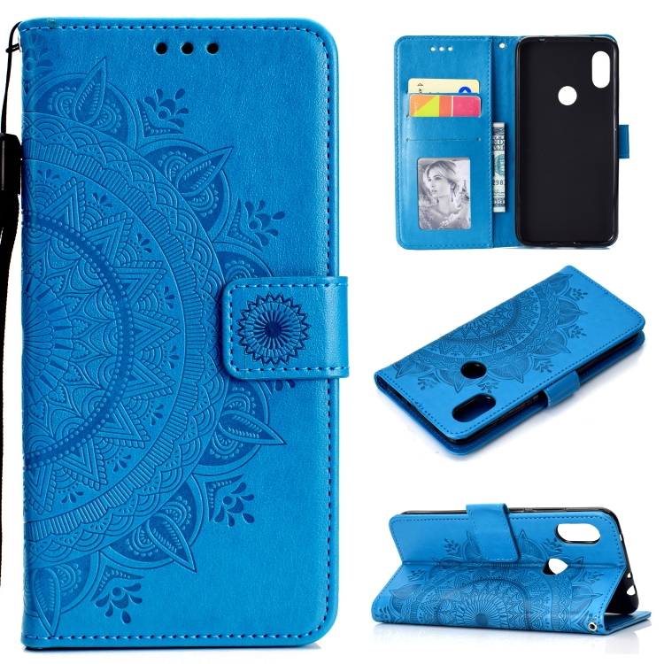 For Xiaomi Redmi Note 7 Totem Flower Embossed Horizontal Flip TPU + PU Leather Case with Holder & Card Slots & Wallet(Blue)
For Xiaomi Redmi Note 7 Totem Flower Embossed Horizontal Flip TPU + PU Leather Case with Holder & Card Slots & Wallet(Blue)