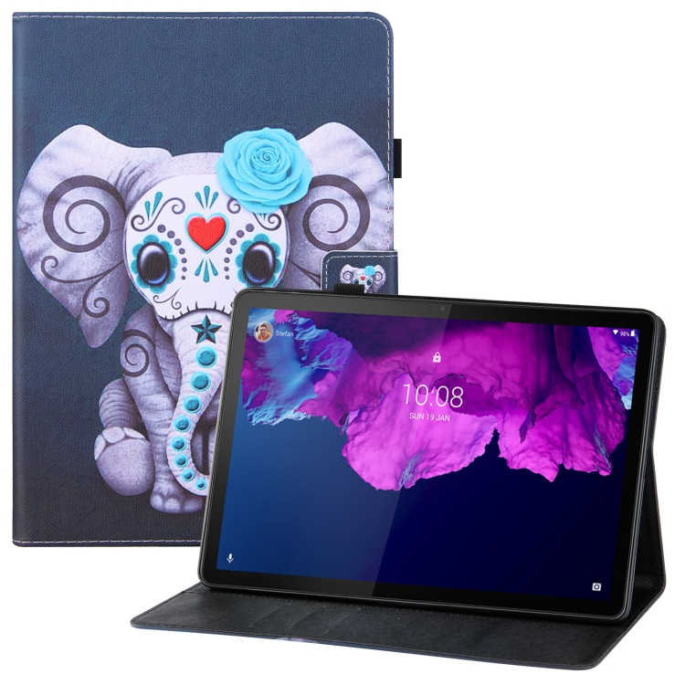 For Lenovo Tab P11 (Tab-J606F) Colored Drawing Horizontal Flip PU Leather Case with Holder & Card Slots & Wallet & Sleep / Wake-up Function(Mask Elephant)
For Lenovo Tab P11 (Tab-J606F) Colored Drawing Horizontal Flip PU Leather Case with Holder & Card Slots & Wallet & Sleep / Wake-up Function(Mask Elephant)