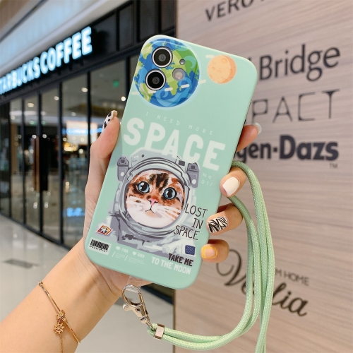 Space Cat Pattern IMD Shockproof Protective Case with Lanyard For iPhone 11 Pro Max(Green)
Space Cat Pattern IMD Shockproof Protective Case with Lanyard For iPhone 11 Pro Max(Green)