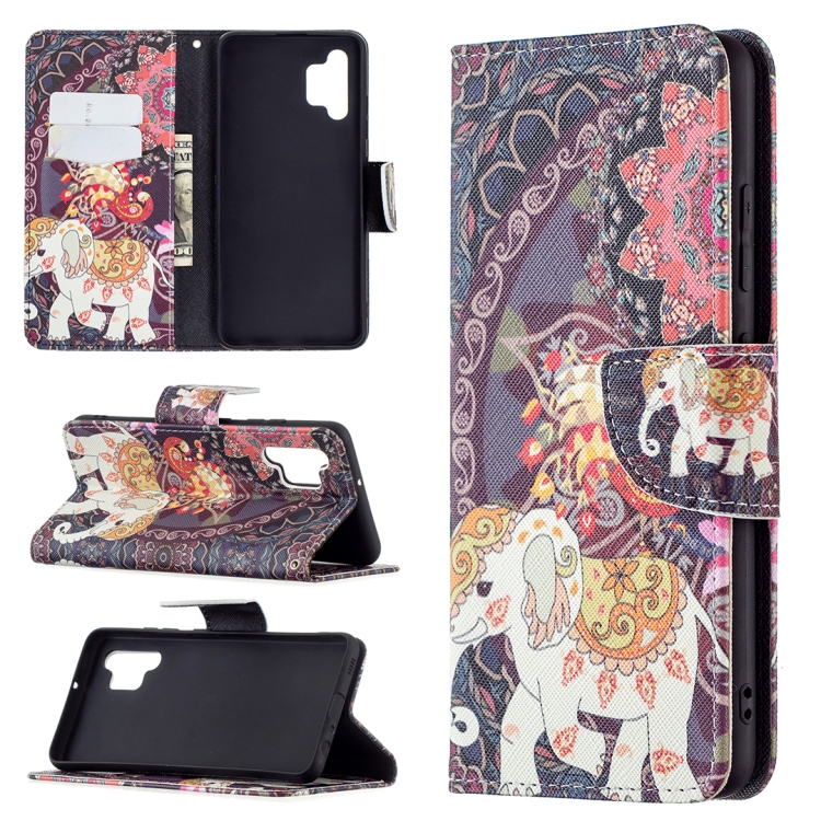 For Samsung Galaxy A32 4G Colored Drawing Pattern Horizontal Flip Leather Case with Holder & Card Slots & Wallet(Flowers Elephant)
For Samsung Galaxy A32 4G Colored Drawing Pattern Horizontal Flip Leather Case with Holder & Card Slots & Wallet(Flowers Elephant)