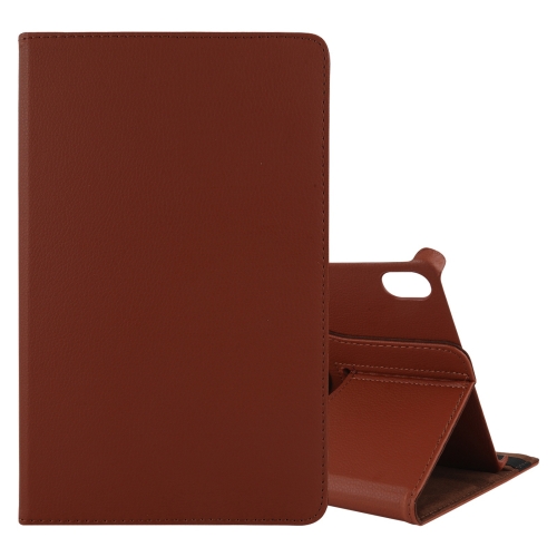 For Lenovo Tab P11 Litchi Texture Horizontal Flip 360 Degrees Rotation Leather Case with Holder(Brown)
For Lenovo Tab P11 Litchi Texture Horizontal Flip 360 Degrees Rotation Leather Case with Holder(Brown)