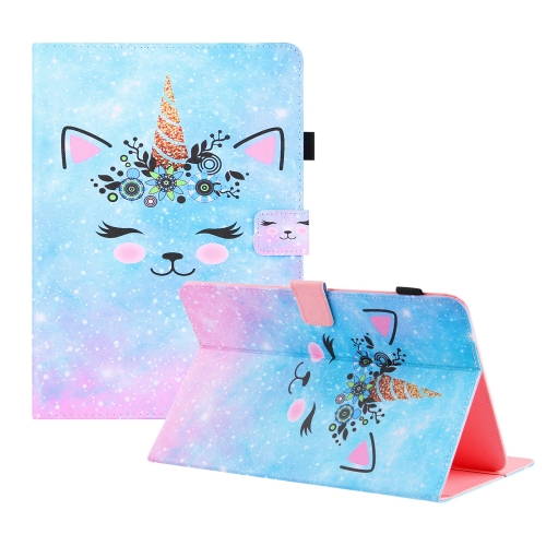 Universal Colored Drawing Horizontal Flip PU Leather Case with Holder & Card Slots & Wallet, Specification:10 inch(Smiley Cat)
Universal Colored Drawing Horizontal Flip PU Leather Case with Holder & Card Slots & Wallet, Specification:10 inch(Smiley Cat)