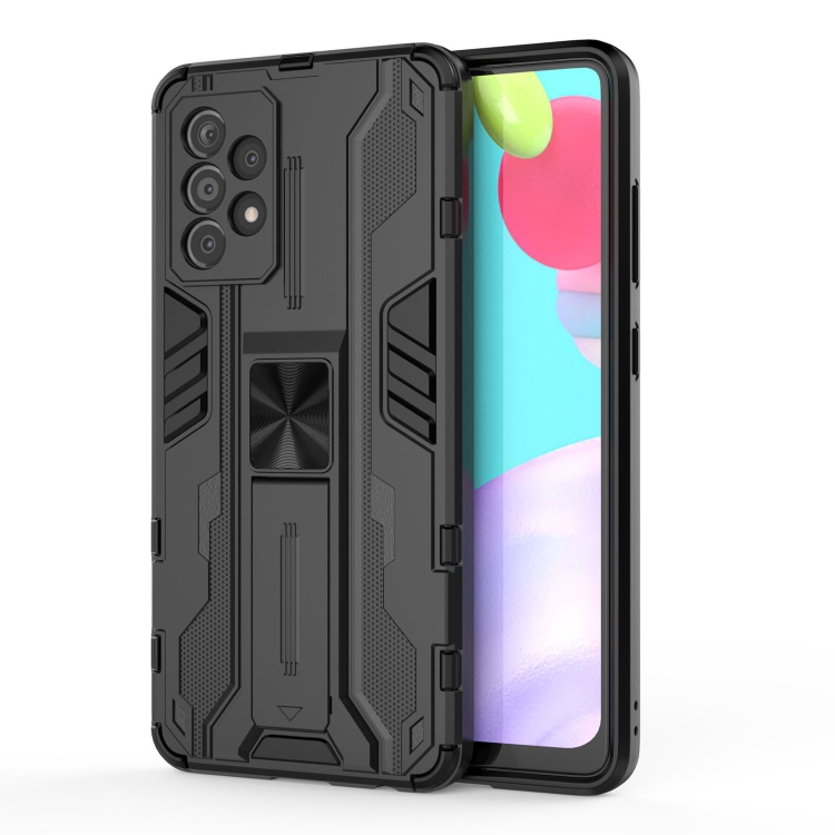 For Samsung Galaxy A52 5G / 4G Supersonic PC + TPU Shock-proof Protective Case with Holder(Black)
For Samsung Galaxy A52 5G / 4G Supersonic PC + TPU Shock-proof Protective Case with Holder(Black)