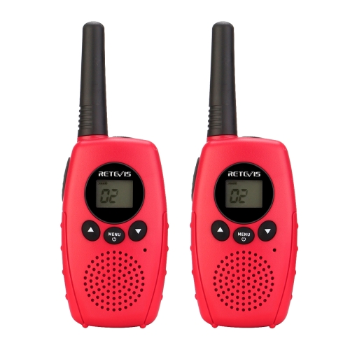 1 Pair RETEVIS RT628B 0.5W EU Frequency 446MHz 3CHS Simple Handheld Children Walkie Talkie(Red)
1 Pair RETEVIS RT628B 0.5W EU Frequency 446MHz 3CHS Simple Handheld Children Walkie Talkie(Red)