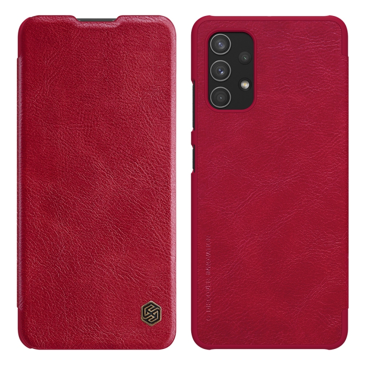 For Samsung Galaxy A32 4G NILLKIN QIN Series Crazy Horse Texture Horizontal Flip Leather Case with Card Slot(Red)
For Samsung Galaxy A32 4G NILLKIN QIN Series Crazy Horse Texture Horizontal Flip Leather Case with Card Slot(Red)