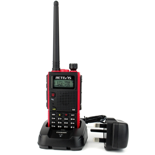 RETEVIS RT5 136-174MHz + 400-520MHz 128CH Handheld Two-segment Walkie Talkie, UK Plug(Red)
RETEVIS RT5 136-174MHz + 400-520MHz 128CH Handheld Two-segment Walkie Talkie, UK Plug(Red)