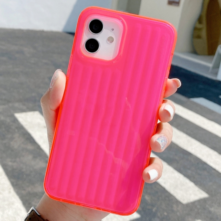Fluorescent Suitcase TPU Phone Protective Case For iPhone 12 / 12 Pro(Fluorescent Rose Red)
Fluorescent Suitcase TPU Phone Protective Case For iPhone 12 / 12 Pro(Fluorescent Rose Red)