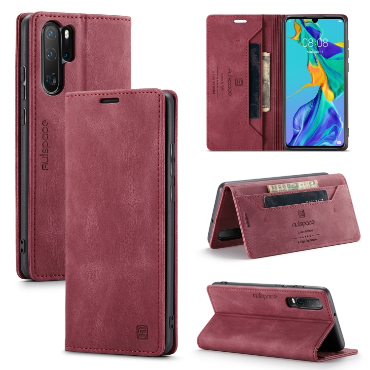 For Huawei P30 Pro AutSpace A01 Retro Skin-feel Crazy Horse Texture Horizontal Flip Leather Case with Holder & Card Slots & Wallet & RFID(Wine Red)
For Huawei P30 Pro AutSpace A01 Retro Skin-feel Crazy Horse Texture Horizontal Flip Leather Case with Holder & Card Slots & Wallet & RFID(Wine Red)