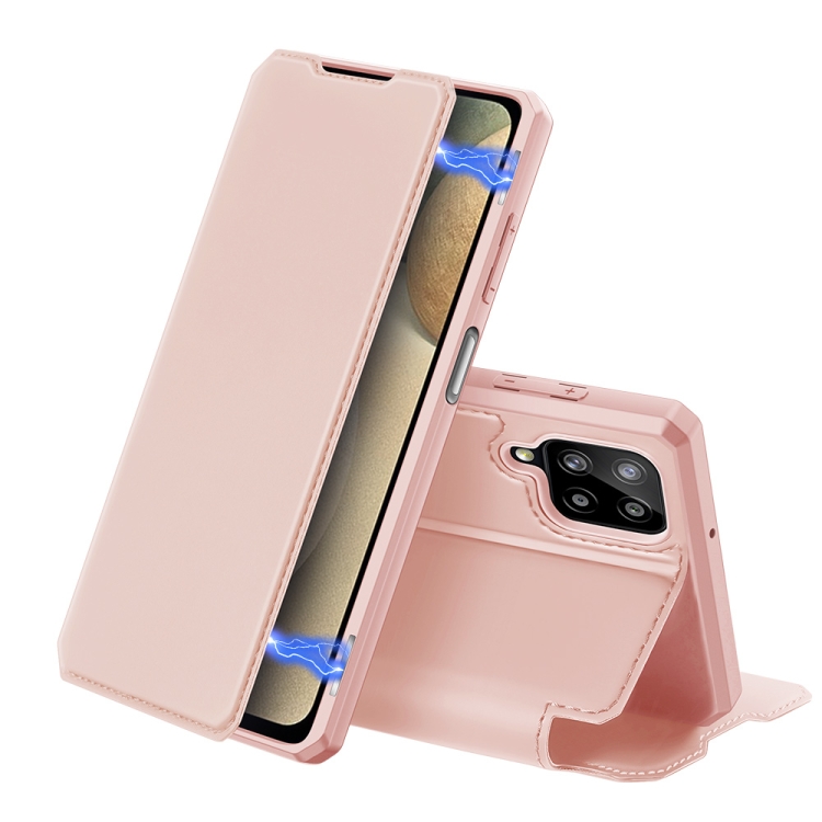 For Samsung Galaxy A12 DUX DUCIS Skin X Series PU + TPU Horizontal Flip Leather Case with Holder & Card Slots(Pink)
For Samsung Galaxy A12 DUX DUCIS Skin X Series PU + TPU Horizontal Flip Leather Case with Holder & Card Slots(Pink)