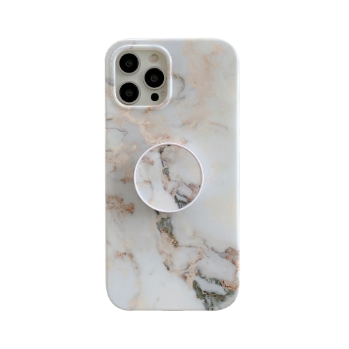 White Gilding Marble Double-sided Coated Protective Case with Foldable Holder For iPhone 12 Pro Max
White Gilding Marble Double-sided Coated Protective Case with Foldable Holder For iPhone 12 Pro Max