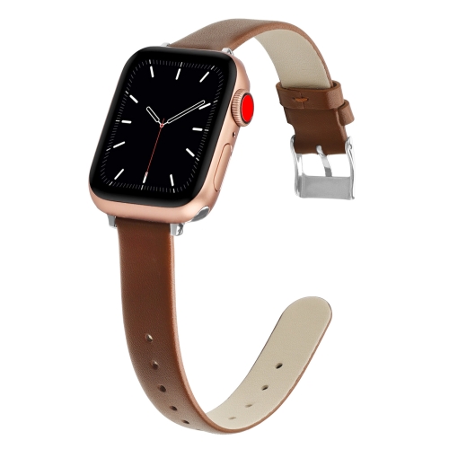 Leather Replacement Watchbands For Series 6 & SE & 5 & 4 40mm / 3 & 2 & 1 38mm(Brown)
Leather Replacement Watchbands For Series 6 & SE & 5 & 4 40mm / 3 & 2 & 1 38mm(Brown)